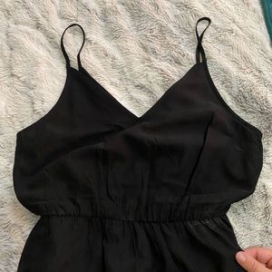 Loose and lightweight black maxi